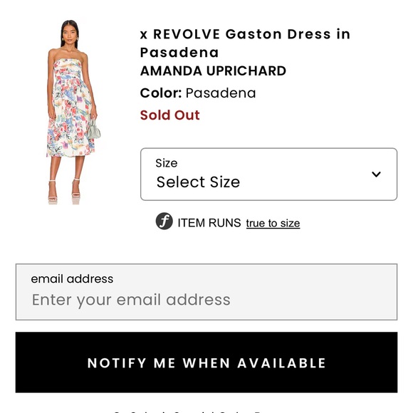 AMANDA UPRICHARD DRESS - Picture 2 of 4